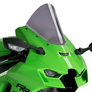 Racing skjerm R egnet for Kawasaki ZX-10R / ZX-10RR 21-24 mørk tonet fairing skjerm Puig 20540F