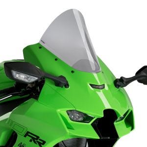Racing skjerm R egnet for Kawasaki ZX-10R / ZX-10RR 21-24 røykgrå kåpeskjerm Puig 20540H