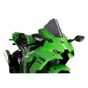 Racing skjerm Z egnet for Kawasaki ZX-10R / ZX-10RR 21-24 mørk tonet fairing skjerm Puig 20541F