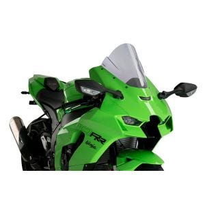 Racing skjerm Z egnet for Kawasaki ZX-10R / ZX-10RR 21-24 røykgrå kåpeskjerm Puig 20541H