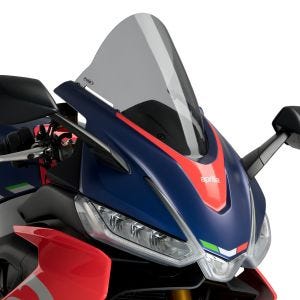 Racing skjerm R egnet for Aprilia RS 660 21-24 røykgrå kåpeskjerm Puig 20571H