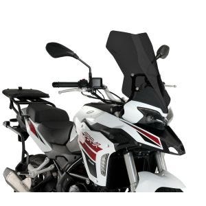 Turskjerm egnet for Benelli TRK 251 21-22 mørk tonet frontrute Puig 20629F