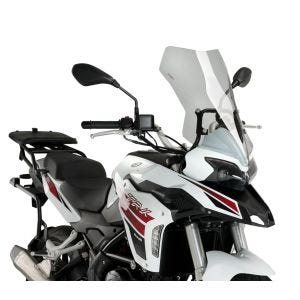 Turskjerm egnet for Benelli TRK 251 21-22 røykgrå frontrute Puig 20629H