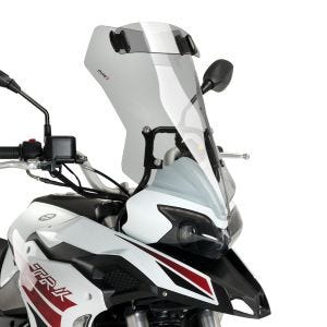 Spoiler turskjerm egnet for Benelli TRK 251 21-22 røykgrå frontrute Puig 20630H