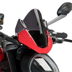 Racing skjerm Puig R egnet for Ducati Monster 937 21-22 mørk tonet Puig 20688F