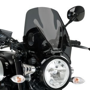 Frontrute egnet for Yamaha XSR 700 16-24 mørk tonet Puig Mito