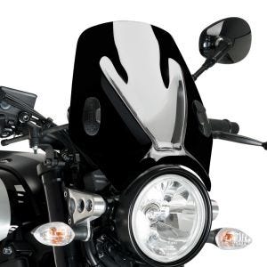 Frontrute egnet for Triumph Street Twin 16-22 svart Puig Mito