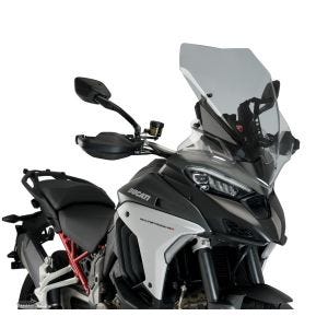Turskjerm egnet for Ducati Multistrada V4 / S / Sport 21-24 røykgrå frontrute Puig 20728H