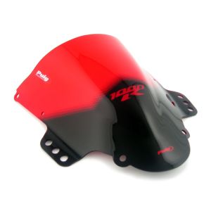 Racing skjerm egnet for Suzuki GSX-R 1000 05-06 rød frontrute Puig 2072R