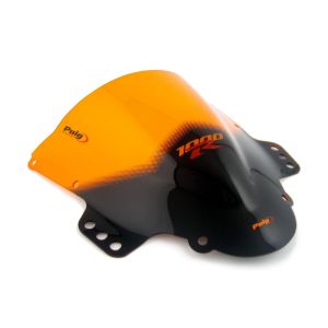 Racing skjerm egnet for Suzuki GSX-R 1000 05-06 Oransje kåpeskjerm Puig 2072T