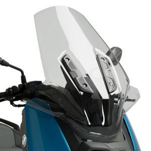 Frontrute V-Tech Line Touring Puig egnet for BMW C400X 18-22 tonet Puig 20732h