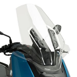 Frontrute V-Tech Line Touring Puig egnet for BMW C400X 18-22 klar / gjennomsiktig Puig 20732w