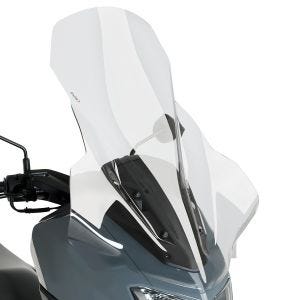 Frontrute V-Tech Line Touring Puig egnet for Yamaha NMAX 125 15-20 klar / gjennomsiktig Puig 20737w