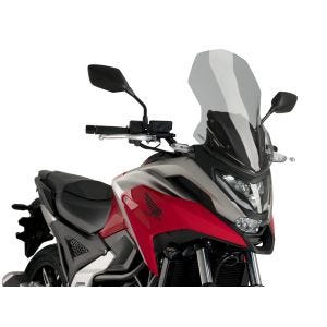 Turskjerm egnet for Honda NC 750 X 21-24 røykgrå frontrute Puig 20752H