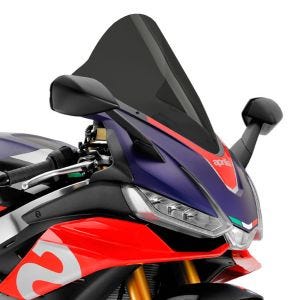 Racing skjerm R egnet for Aprilia RSV4 E5/Factory E5 21-24 Puig 20771F frontrute mørk tonet
