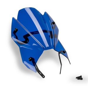 Nakensykkelskive egnet for Suzuki GSX-S1000 21-24 Puig 20833A New Generation Sport blå
