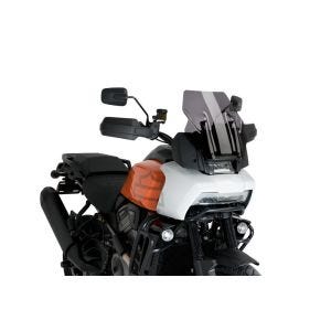 Sportsskjerm egnet for Harley Davidson Pan America 1250 / Special 21-24 Puig 20841F frontrute mørk tonet