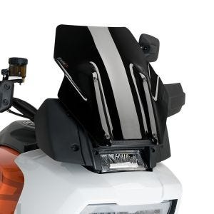 Racing skjerm Puig R egnet for Harley Davidson PAN AMERICA 1250 21-22 svart Puig 20841N