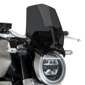 Naken sykkel frontrute New Generation Sport egnet for Honda CB1000R 08-24 (17 NO) mørk tonet Puig 20862F