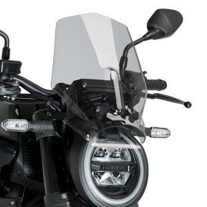 Naken sykkel frontrute New Generation Sport egnet for Honda CB1000R 08-24 (17 NO) tonet Puig 20862H