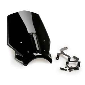 Naken sykkel frontrute New Generation Sport egnet for Honda CB1000R 08-24 (17 NO) svart Puig 20862N