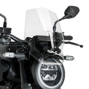 Nakenbike frontrute New Generation Sport egnet for Honda CB1000R 08-24 (17 NO) klar Puig 20862W