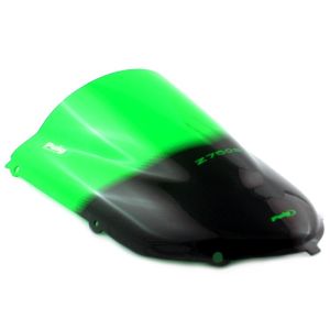 Turskjerm egnet for Kawasaki Z 750 S 05-06 grønn frontrute Puig 2087V