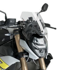 Nakensykkelskjerm egnet for BMW S 1000 R 21-24 klar frontrute 20887W New Generation Sport 20887W