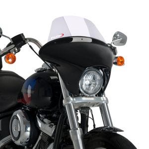 Batwing styredeksel med frontrute egnet for Harley Davidson Softail Low Rider (FXLR) 18-20 frontrute gjennomsiktig Puig SML Touring 21052W