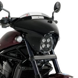 Batwing styredeksel med frontrute egnet for Honda CMX 1100 Rebel 21-24 frontrute røykgrå Puig SML Sport 21067H