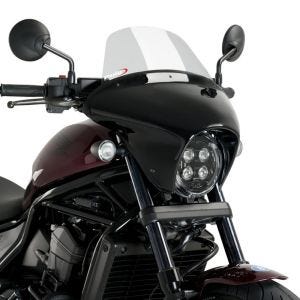 Batwing styredeksel med frontrute egnet for Honda CMX 1100 Rebel 21-24 frontrute røykgrå Puig SML Touring 21068H