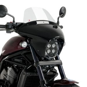 Batwing styredeksel med frontrute egnet for Honda CMX 1100 Rebel 21-24 frontrute gjennomsiktig Puig SML Touring 21068W