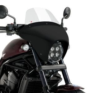 Batwing styredeksel med frontrute egnet for Honda CMX 1100 Rebel 21-24 frontrute gjennomsiktig Puig SML Touring 21070W
