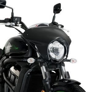 Batwing styredeksel med frontrute egnet for Kawasaki Vulcan S 15-24 frontrute røykgrå Puig SML Sport 21075H