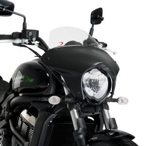 Batwing styredeksel med frontrute egnet for Kawasaki Vulcan S 15-24 frontrute gjennomsiktig Puig SML Touring 21076W