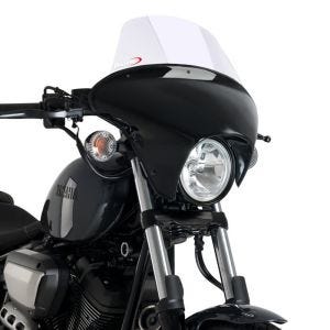 Batwing styredeksel med frontrute egnet for Yamaha XV 950 14-18 frontrute gjennomsiktig Puig SML Touring 21078W