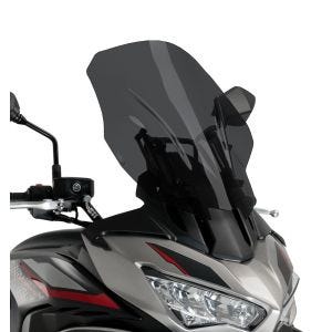 Turskjerm egnet for Kawasaki Versys 650 22-24 mørk tonet frontrute Puig 21260F