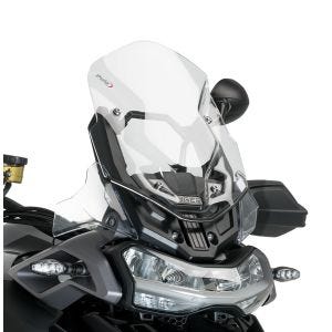 Racing skjerm egnet for Triumph Tiger 1200 GT Explorer 22-24 Clear Puig 21394w