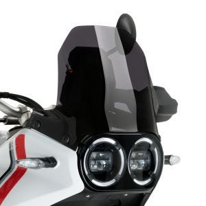 Racing skjerm Puig R egnet for Ducati DESERT X 22 mørk tonet Puig 21448F