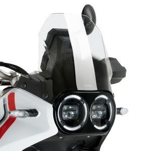 Racing skjerm Puig R egnet for Ducati DESERT X 22 klar Puig 21448W