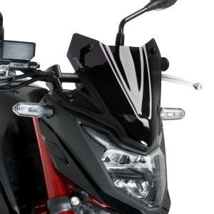 Naken sykkel frontrute New Generation Sport egnet for Honda CB750 HORNET 92-03 I 23 mørk tonet Puig 21479F