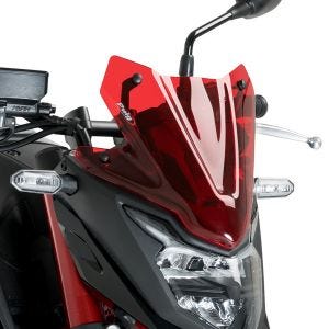 Nakenbike frontrute New Generation Sport egnet for Honda CB750 HORNET 92-03 I 23 rød Puig 21479R