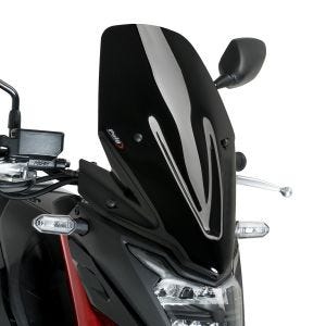 Nakensykkel frontrute New Generation Touring egnet for Honda CB750 HORNET 92-03 I 23 svart Puig 21480N