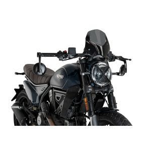 Nakedbike-Scheibe New Generation Sport passend für DUCATI SCRAMBLER ICON 23'-24' d get Puig 21580f