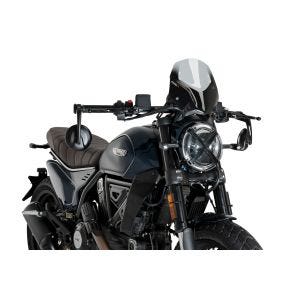 Nakedbike-Scheibe New Generation Sport passend für DUCATI SCRAMBLER ICON 23'-24' getönt Puig 21580h