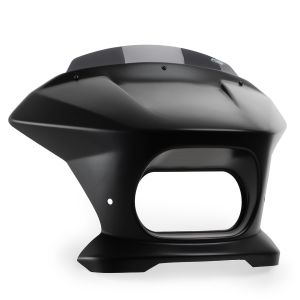 Frontrute Fury Sport Puig egnet for Harley Davidson Sportster S 21-24 halvkledning med frontrute matt svart mørk tonet 21587F