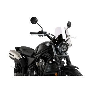 Nakedbike-Scheibe New Generation Sport passend für HONDA CL 500 23'-24' transparent  Puig 21634w