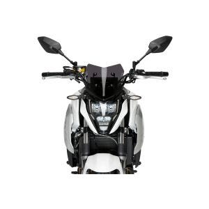 Naken sykkelskjerm egnet for CFMOTO 650 NK 21'-24' W-barn New Gen Sport mørk tonet Puig 21653f