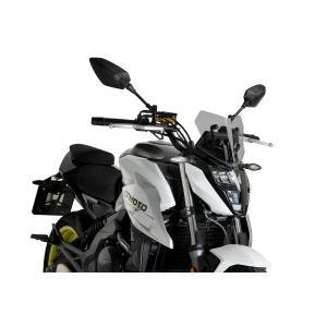 Naken sykkelskjerm egnet for CFMOTO 650 NK 21'-24' W-barn New Generation Sport tonet Puig 21653h