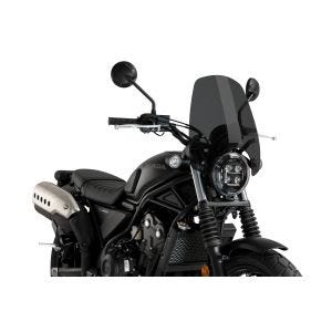 Nakedbike-Scheibe New Generation Touring passend für HONDA CL 500 23'-24' dunkel getönt Puig 21700f
